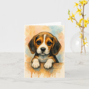 Congratulations on your new beagle card