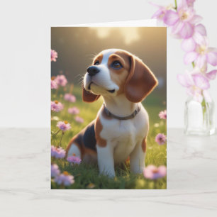 Congratulations on your new beagle card