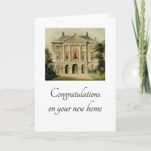 Congratulations on Your New Home Card
