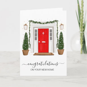 congratulations on your new home christmas card