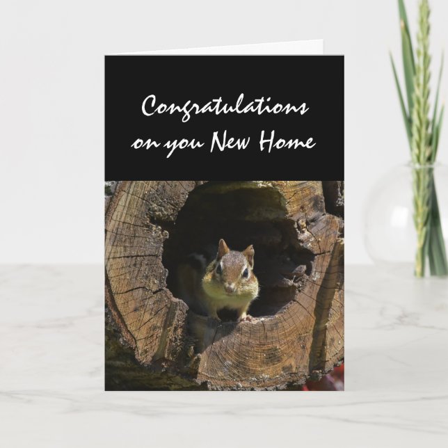 Congratulations on Your New Home Fun Card (Front)