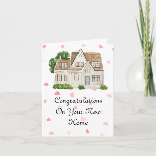Congratulations on your New Home, Happy Moving Day Card