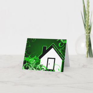 congratulations on your new home : hi-fi home card