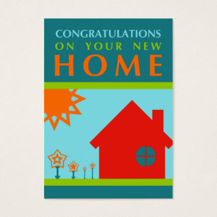 congratulations on your new home (mod shapes)
