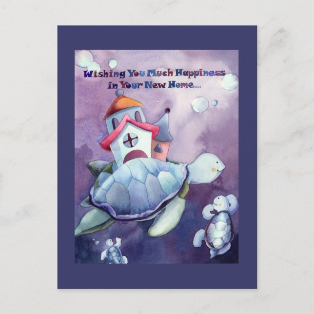 Congratulations on Your New Home Postcard (Front)