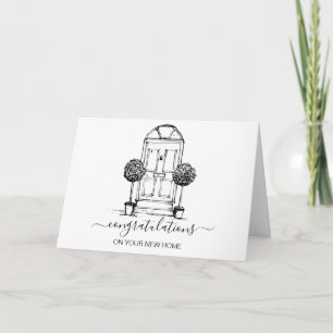 congratulations on your new home real estate agent card