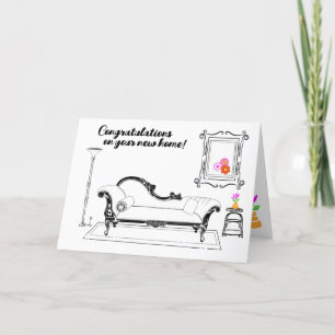 Congratulations on Your New Home Thank You Card