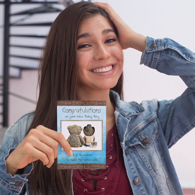 Congratulations on your New Lil' Buckaroo Card (Creator Uploaded)