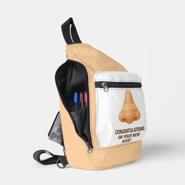 Congratulations on Your New Nose Sling Bag (Open)