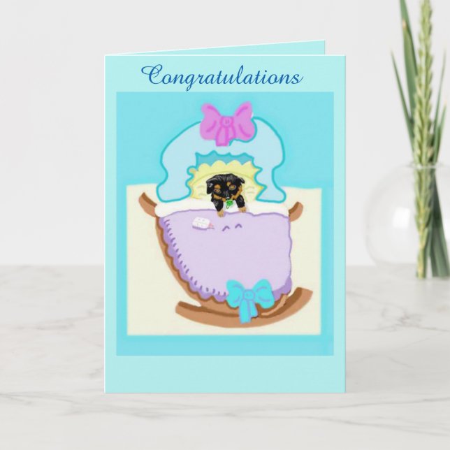 Congratulations On Your New Puppy Card (Front)