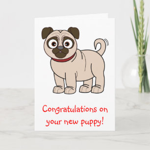 Congratulations on Your New Puppy Card