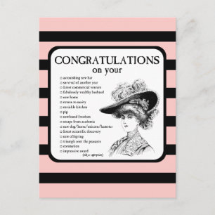 Congratulations on Your... Postcard