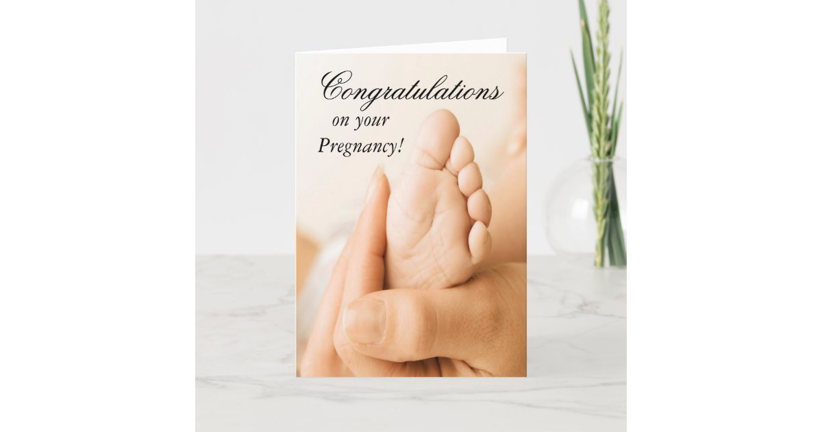 Congratulations On Your Pregnancy Card