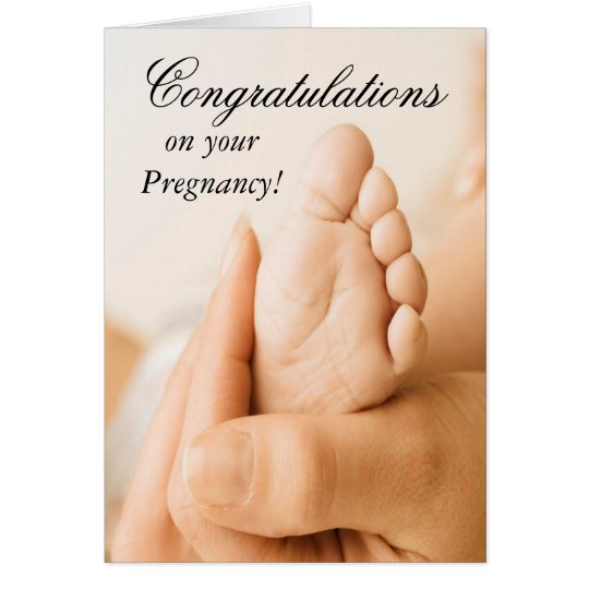 Congratulations On Your Pregnancy Card
