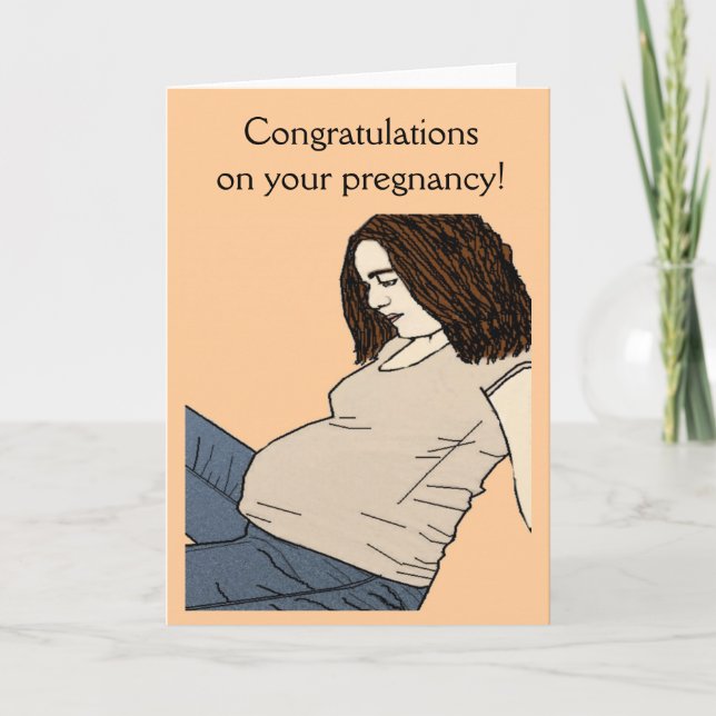 Congratulations on your pregnancy Card (Front)