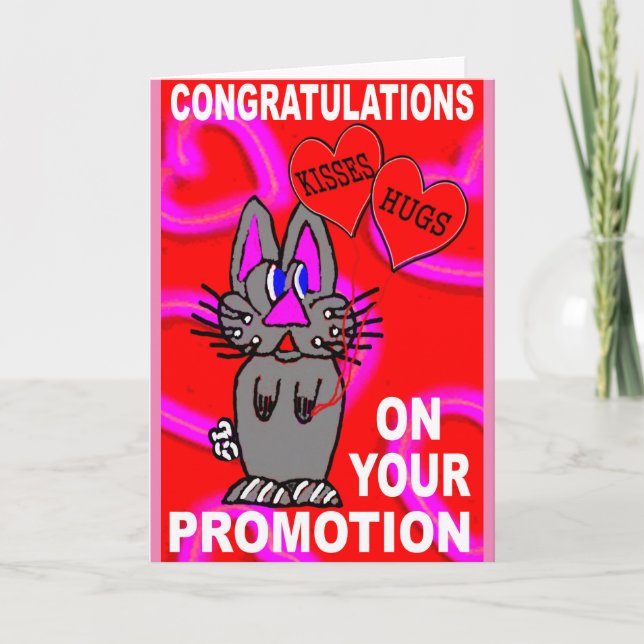 Congratulations On Your Promotion Card (Front)