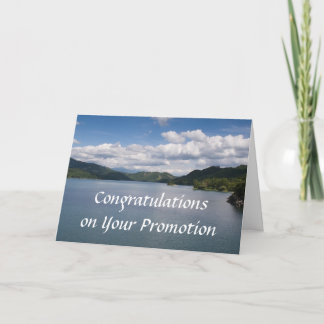 Congratulations on Your Promotion Card