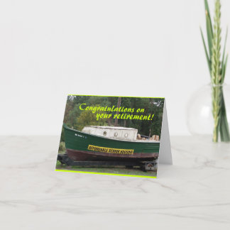 Congratulations on your retirement Card