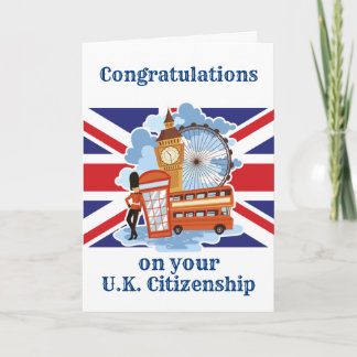 Congratulations on your UK Citizenship London Gift Card