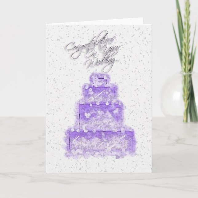 Congratulations On Your Wedding Card (Front)