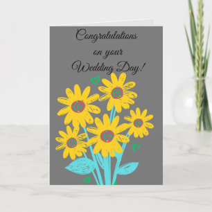 Congratulations on Your Wedding Day Card
