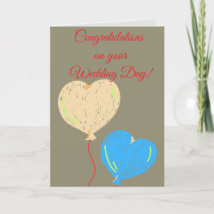 Congratulations on Your Wedding Day Card
