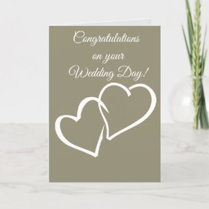 Congratulations on Your Wedding Day Card