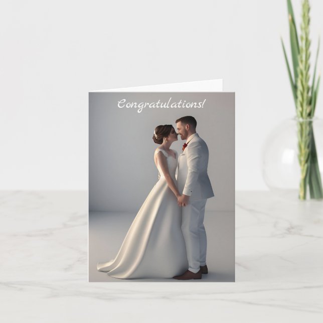 Congratulations on your Wedding Day Card (Front)