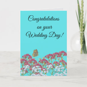 Congratulations on Your Wedding Day Card