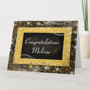 Congratulations Personalised Greetings Card