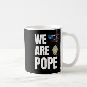 Congratulations Pope Leo Xiv. Us Celebration - We Coffee Mug