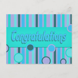 Congratulations Postcard