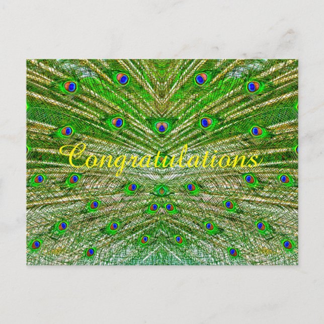 Congratulations Postcard (Front)