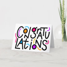 Congratulations Quirky Letters