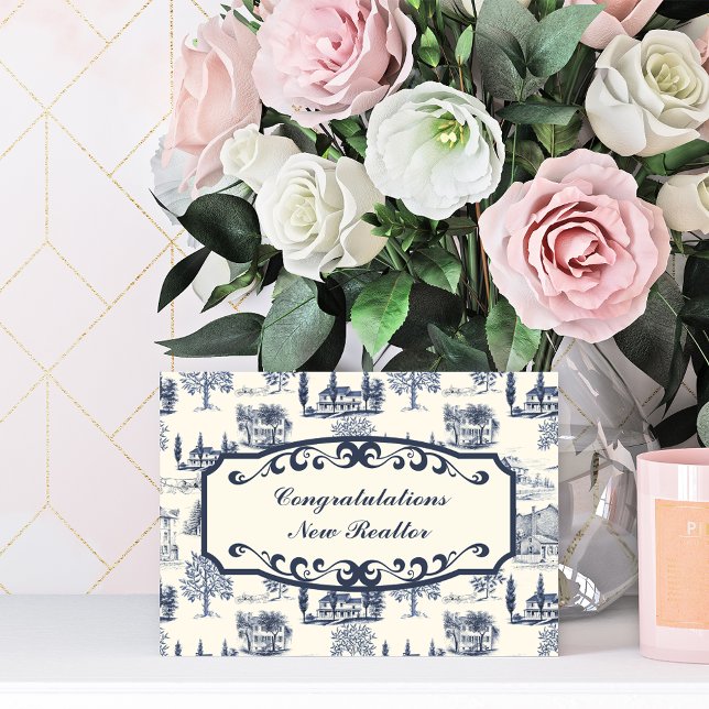 Congratulations Realtor's License Card (Creator Uploaded)