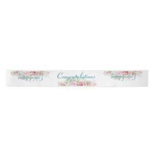 Congratulations Ribbon Satin Ribbon