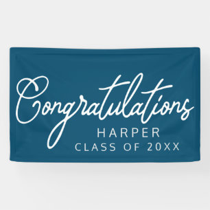 CONGRATULATIONS script design banner