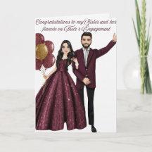 Congratulations to my Sister on her Engagement