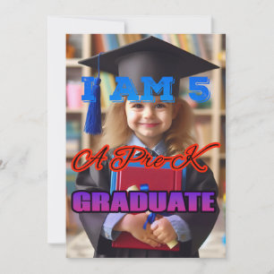 "Congratulations to our Pre-K Graduate!   Invitation