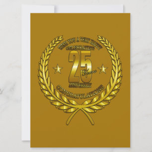 Congratulations to the 25th Anniversary