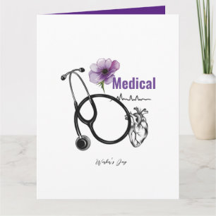"Congratulations to the cardiologist" Card