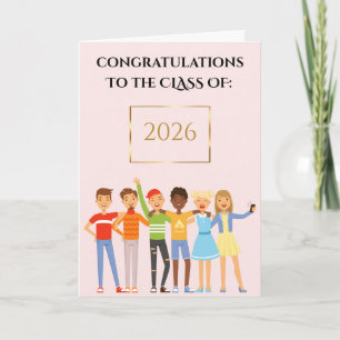 Congratulations to the class off card