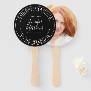 Congratulations to The Graduate Black Hand Fan