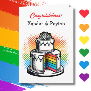Congratulations to the New Couple LGBTQIA+ Card