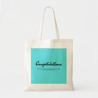 CONGRATULATIONS TOTE BAG