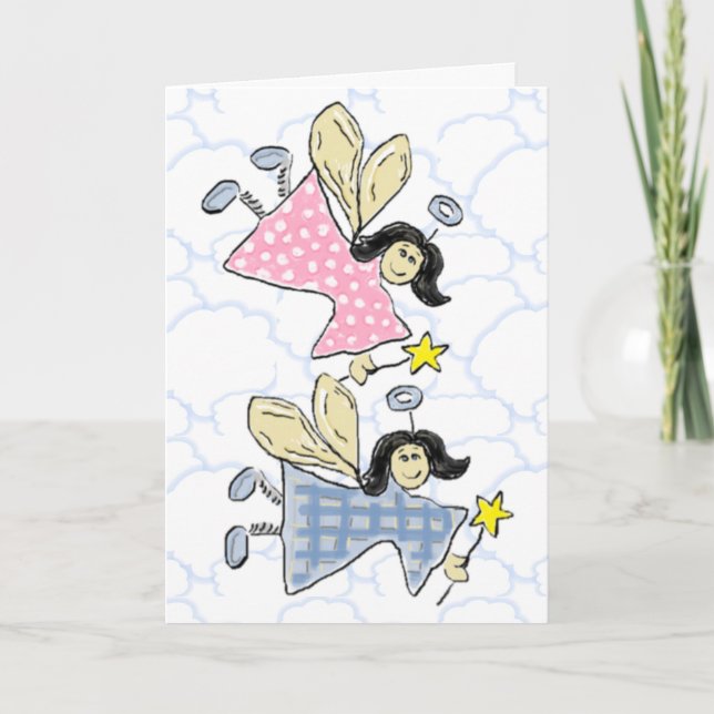 Congratulations Twins Card (Front)