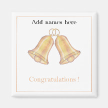 Congratulations Wedding -anniversary Magnet