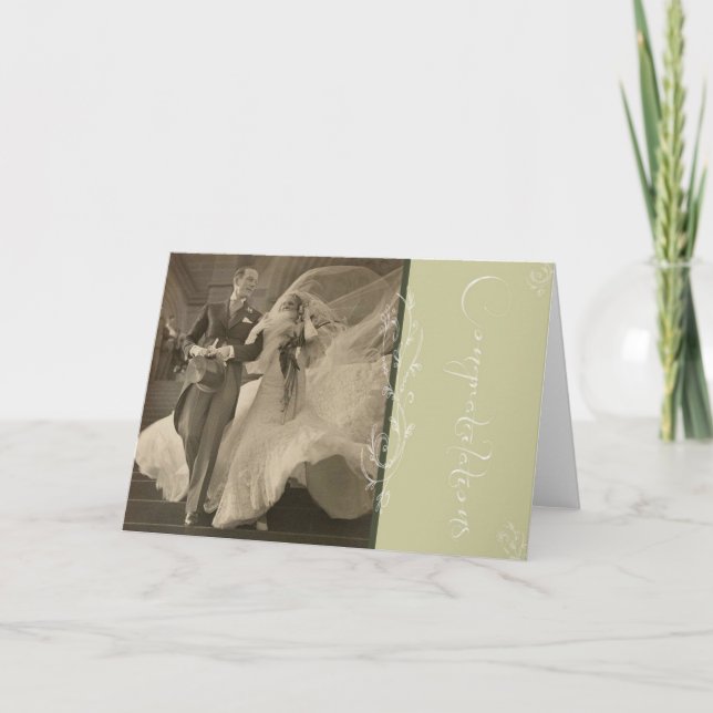 Congratulations Wedding Card (Front)