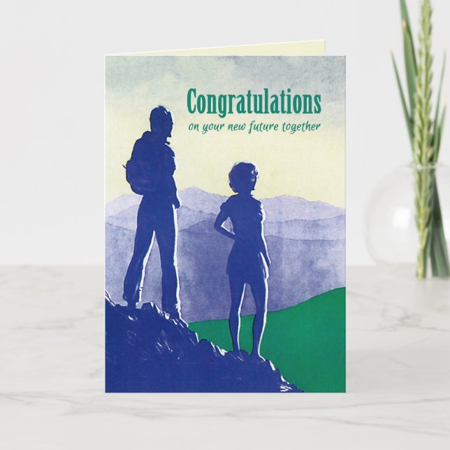 Congratulations-Wedding-Engagement-Moving In Card (Front)