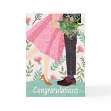 Congratulations Wedding Greeting Card
